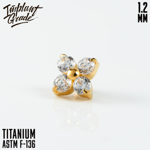 Накрутка Мили золото 1.2 мм